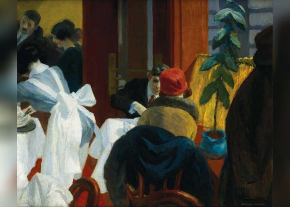 1922: Edward Hopper immortalizes Depression-era diners